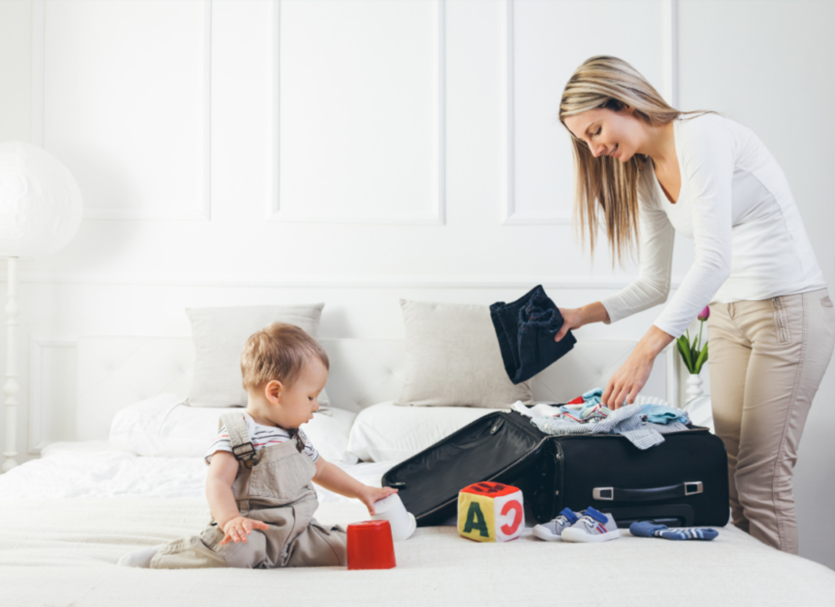 How to Help Your Baby Sleep in a Hotel Room